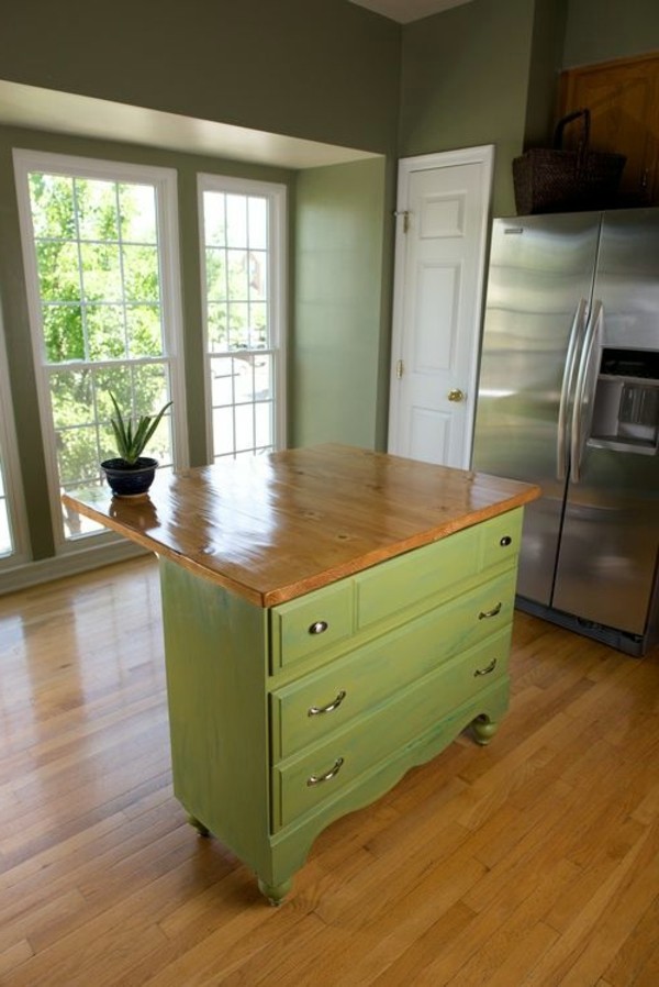 The Old Dresser As A Kitchen Block Use Diy Project For You