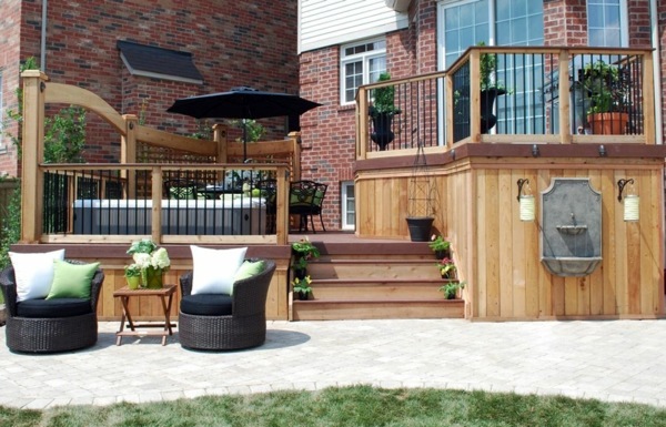 Deck Design Ideas - Turn your deck in special outdoor area!