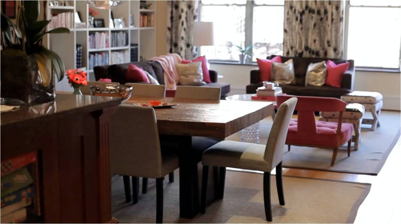Designer apartment with pink accents - from disaster to audacity