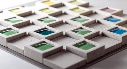 Designer bathroom tiles - shine and style in the bathroom