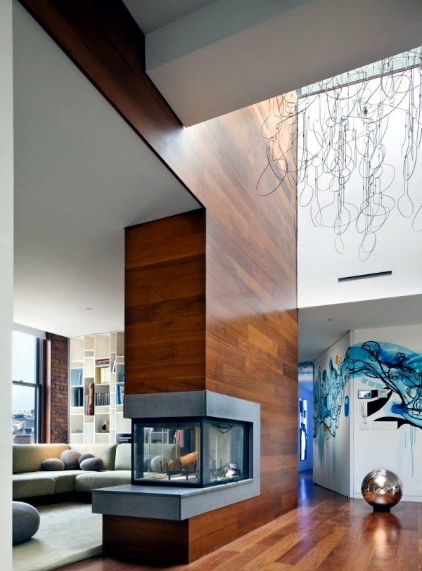 Modern loft with indoor garden and a clear eco-guiding principle Modern loft with indoor garden and a clear eco-guiding principle