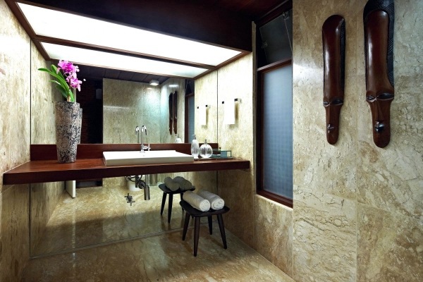 12 tropical bathroom in summer style