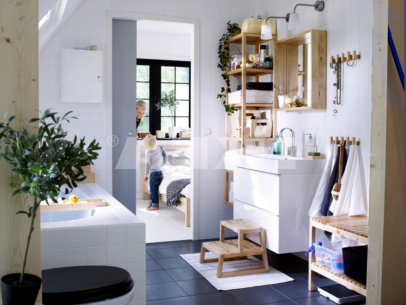 Ikea Bathroom Ideas / Is This The One Thing Missing In Your Bathroom Ikea Puts Us In The Picture : If you have a small vanity and need more shelf space, install one of ikea's super slender picture ledges.