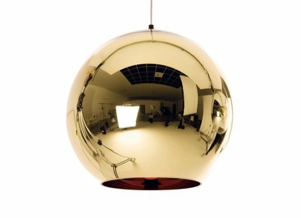 Designer lamps appear as a great decoration in the room