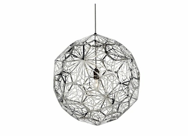 Designer lamps appear as a great decoration in the room
