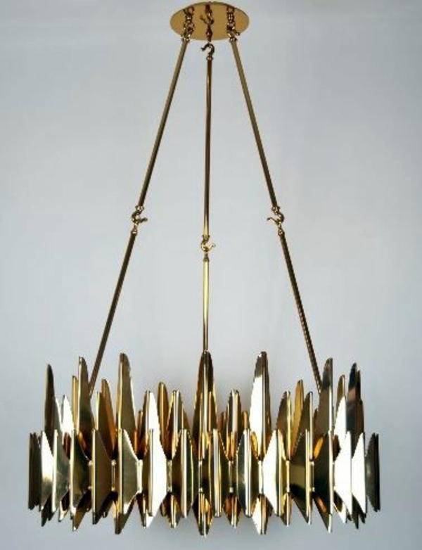 Designer lamps appear as a great decoration in the room