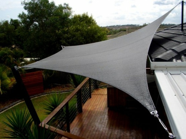 Shade sails ideas for thick shadow in the backyard ... Shade sails ideas for thick shadow in the backyard ... on Shade Sail Backyard Ideas id=74179