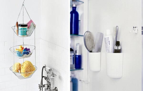 Cool tips and ideas for creative bathroom design and organization