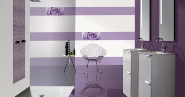 Tiles in the bathroom design - cool bathroom pictures