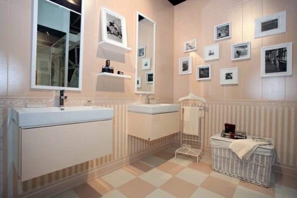 Tiles in the bathroom design - cool bathroom pictures