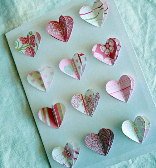 Make gifts and decoration for Valentine's Day itself Make gifts and decoration for Valentine's Day itself
