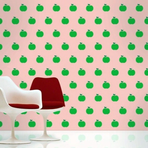 Colorful wallpaper for children's rooms by Allison Krongard Colorful wallpaper for children's rooms by Allison Krongard