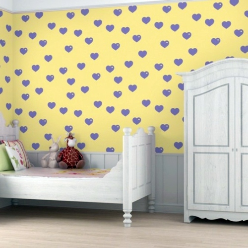 Colorful wallpaper for children's rooms by Allison Krongard Colorful wallpaper for children's rooms by Allison Krongard