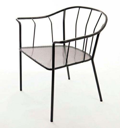 Original outdoor chair Serpentine by Eléonore Nalet