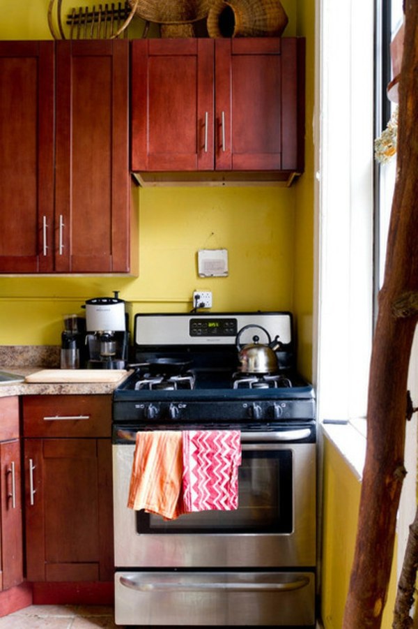 The small studio apartment of a fashion designer
