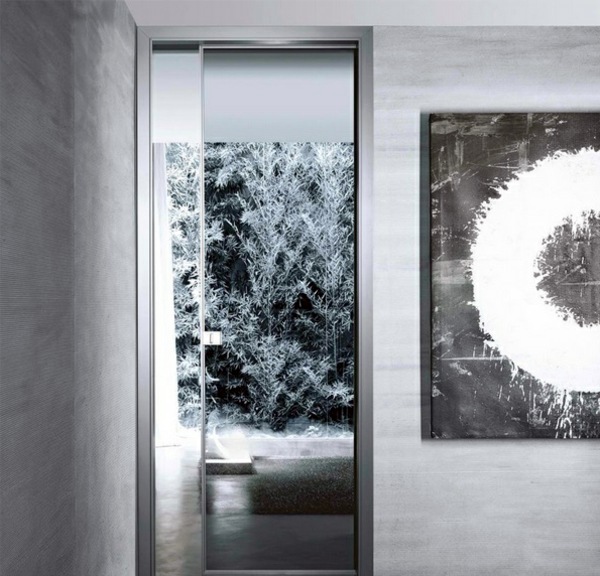Wohnideen - Interior doors made from glass - modern, aesthetic glass doors