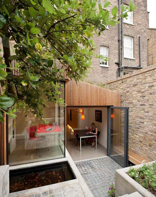 Moderne Architektur - The architect-designed house Juwelbox in London Moderne Architektur - The architect-designed house Juwelbox in London