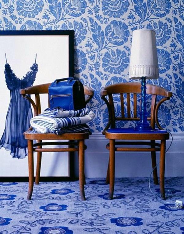 Blue Wallpaper - the perfect Piped in each room Blue Wallpaper - the perfect Piped in each room