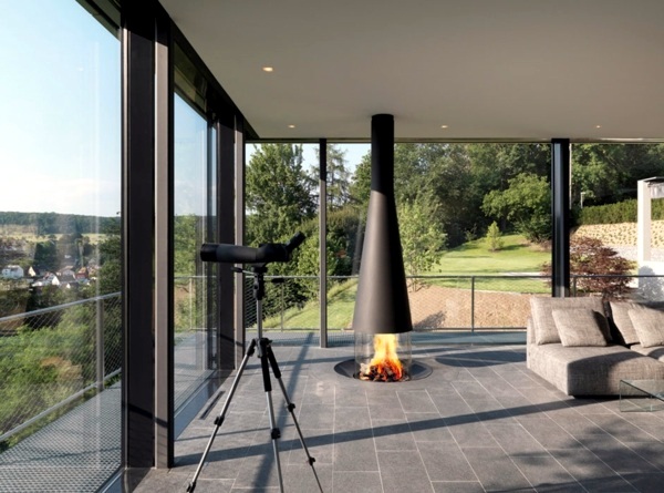 20 design ideas for hanging stove in modern house 20 design ideas for hanging stove in modern house