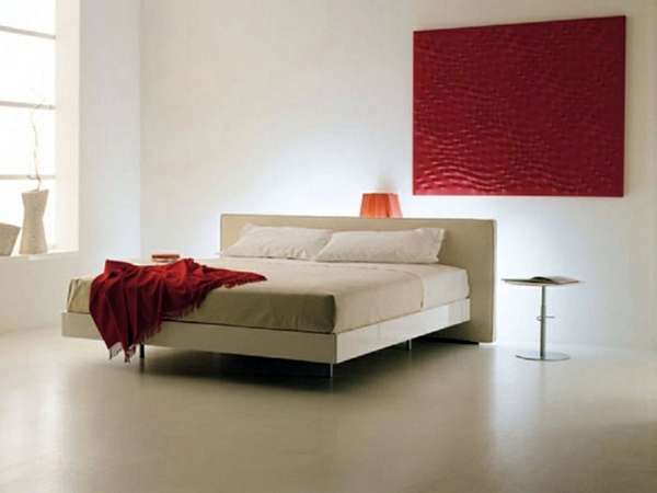 Comfortable bed with style - Design your bedroom by a new creation of Acerbis!