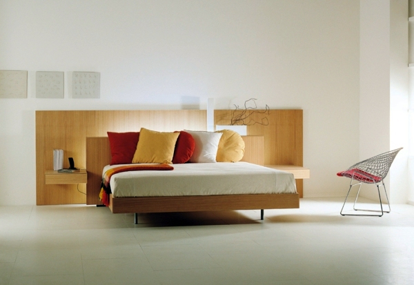 Comfortable bed with style - Design your bedroom by a new creation of Acerbis!