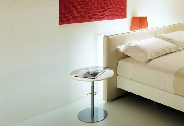 Comfortable bed with style - Design your bedroom by a new creation of Acerbis!