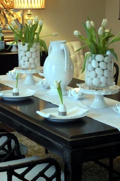 decorating ideas - Decorate your table for Easter