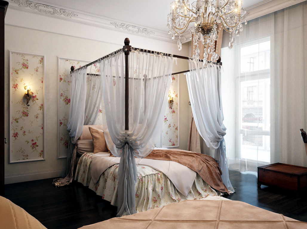 Bedroom with traditional elegance