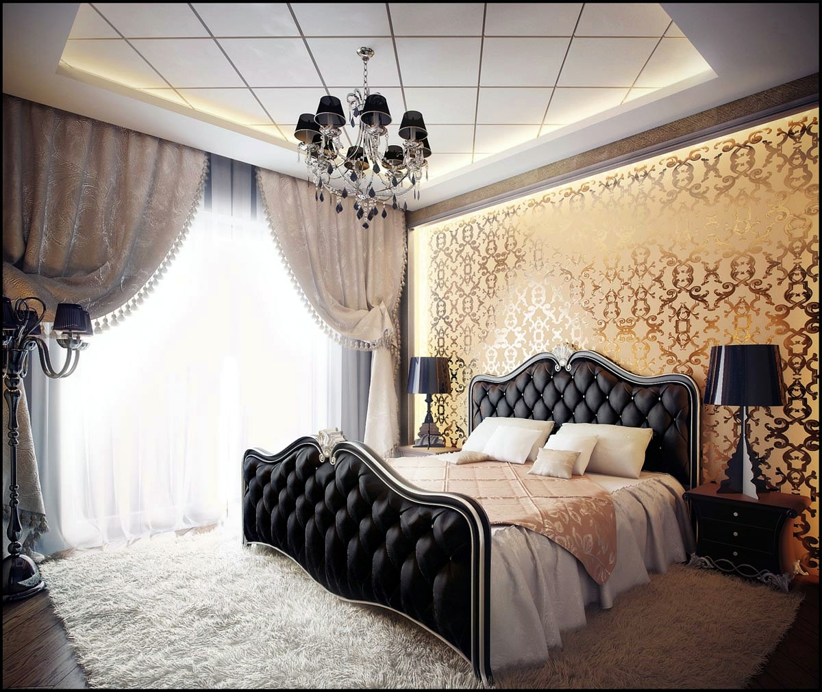 Bedroom with traditional elegance