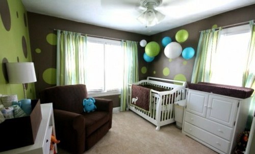 Baby Room Decoration Decoration Ideas in warm brown tones