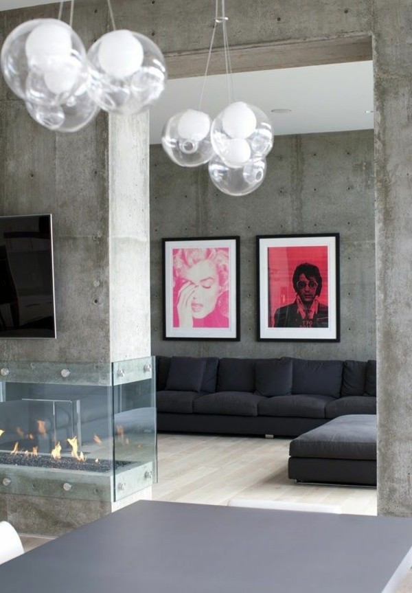 Concrete wall color - how can you delete a concrete wall?