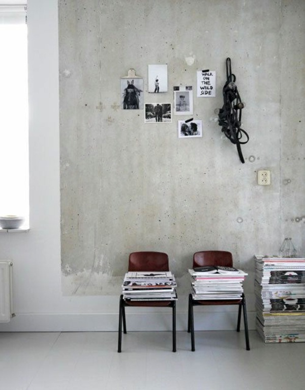 Concrete wall color - how can you delete a concrete wall?