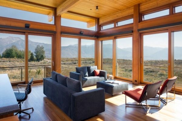 Modern energy efficient house