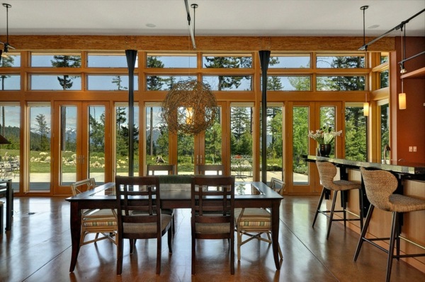 Modern energy efficient house