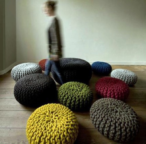 10 beautiful designs Puff - Sit back quietly!