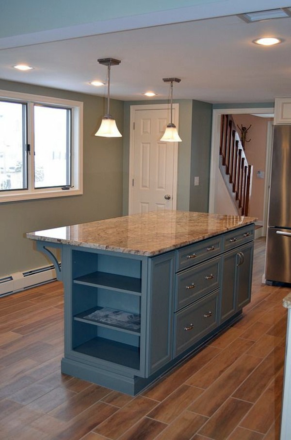 Kitchen block freestanding â€“ more workspace and storage space ...