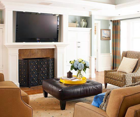 Decorating ideas for the living room - modern decor