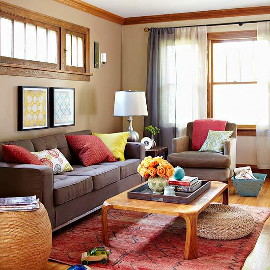 Decorating ideas for the living room - modern decor