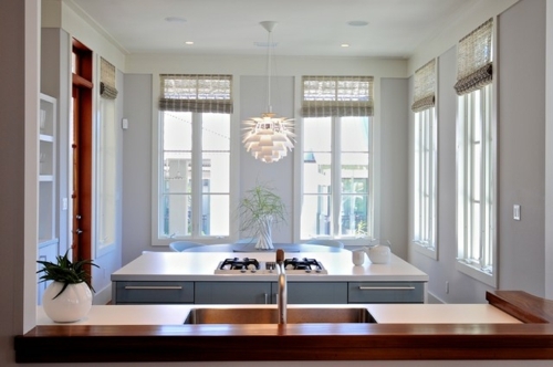 Replace the traditional home - a few skillful operations in color and form