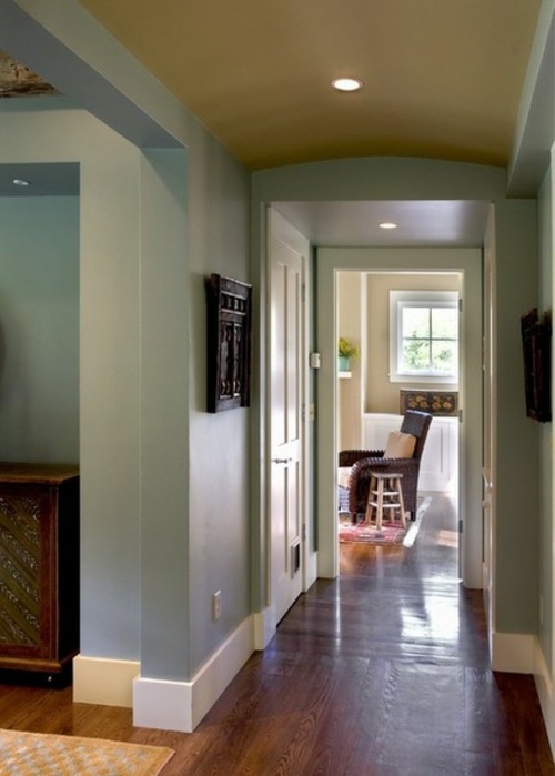 Replace the traditional home - a few skillful operations in color and form