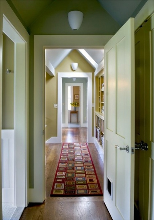Replace the traditional home - a few skillful operations in color and form