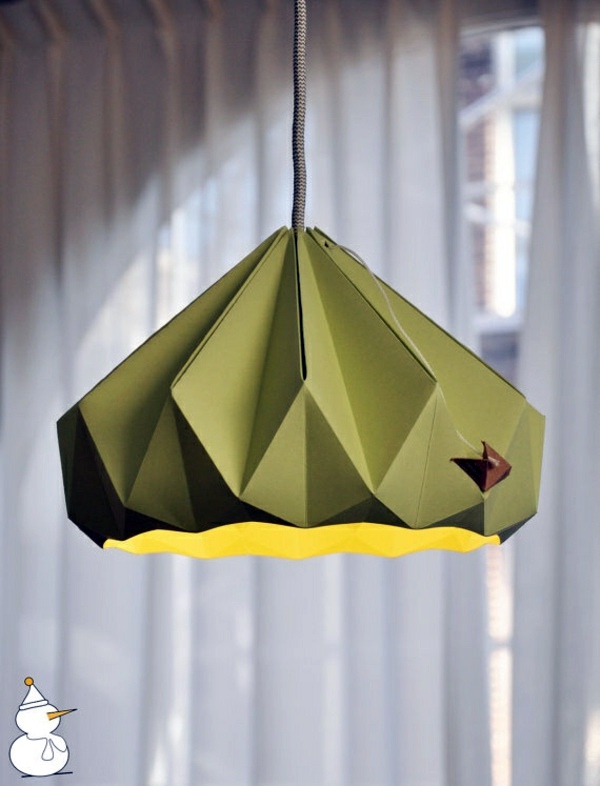 Origami Lampshade - Instructions for DIY enthusiasts Origami Lampshade - Instructions for DIY enthusiasts