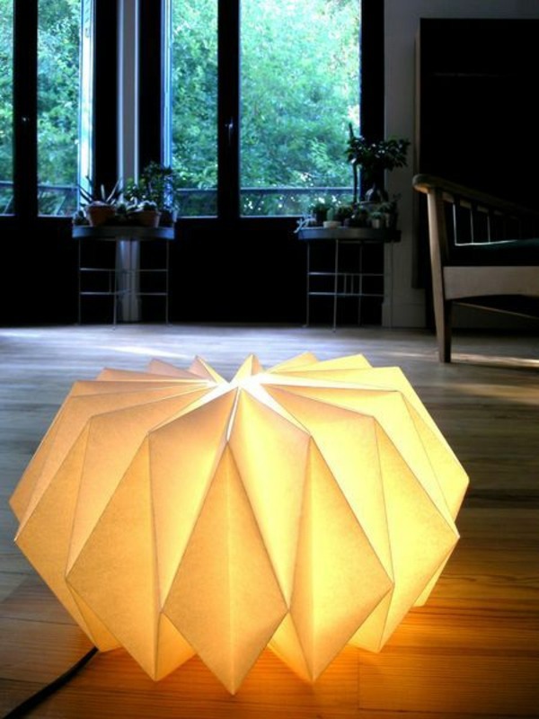 Origami Lampshade - Instructions for DIY enthusiasts Origami Lampshade - Instructions for DIY enthusiasts