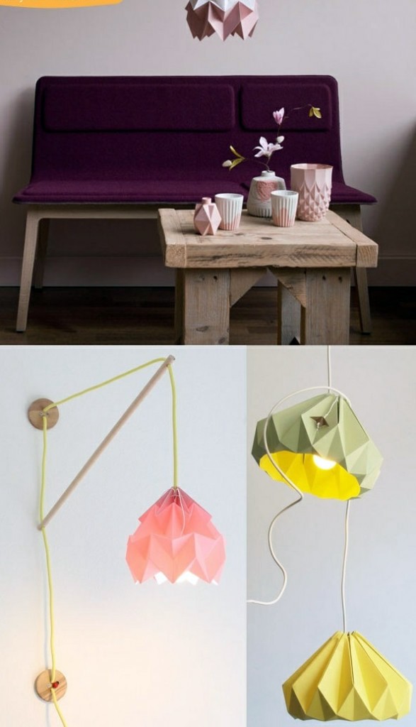 Origami Lampshade - Instructions for DIY enthusiasts Origami Lampshade - Instructions for DIY enthusiasts