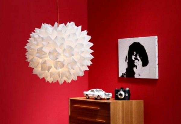 Origami Lampshade - Instructions for DIY enthusiasts
